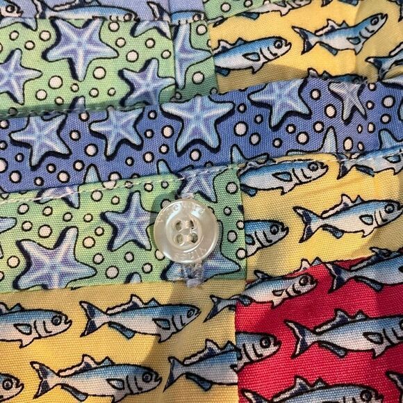 Girl’s Vineyard Vines Patchwork Skort, 8 - Picture 8 of 10